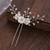 cheap Headpieces-Flowers Headdress Headpiece Alloy Wedding Special Occasion Cute Romantic With Flower Crystals / Rhinestones Headpiece Headwear