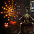 billige Halloween innendørs-halloween spider web lys 60 led med svart edderkopp vanntette lilla nett lys usb drevet fjernkontroll 8 moduser spindelvev for fest hage dekorasjon belysning