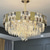 baratos Candelabros de Cristal-led pendant light 65 cm lanterna design lustre metal galvanizado moderno 220-240v
