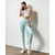 cheap Yoga Leggings &amp; Tights-Women&#039;s Gym Leggings Yoga Pants Vintage Tights Leggings Bottoms Tummy Control Butt Lift Quick Dry White Rosy Pink Blue Yoga Fitness Gym Workout Winter Sports Activewear High Elasticity Slim