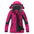 cheap Softshell, Fleece &amp; Hiking Jackets-Women&#039;s Hiking 3-in-1 Jackets Ski Jacket Hiking Fleece Jacket Polar Fleece Winter Outdoor Thermal Warm Windproof Quick Dry Lightweight Outerwear Trench Coat Top Full Zip Skiing Camping / Hiking