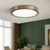 tanie Mocowania podtynkowe i częściowo podtynkowe-Oświetlenie sufitowe led 40/50 cm koło design światła do montażu podtynkowego metal artystyczny styl nowoczesny styl stylowe malowane wykończenia led nowoczesne 220-240v