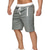 זול מכנסיים קצרים יומיומיים-בגדי ריקוד גברים מכנסי טרנינג מכנסיים קצרים מכנסי גלישה עם כיסים שרוך שחייה גלישה חוף ספורט מים אחיד קיץ / בגד ים / סטרצ&#039;י (נמתח)