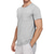 abordables Camisetas casuales de hombre-camiseta para hombre color sólido bolsillo patchwork manga corta casual tops moda casual simple