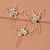 cheap Headpieces-Flowers Headdress Headpiece Alloy Wedding Special Occasion Cute Romantic With Flower Crystals / Rhinestones Headpiece Headwear