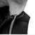 levne turistické vesty-pánská dámská péřová bunda svrchní oděvy vesty puffer bunda ležérní kabát s kapucí zip prošívaná bunda s kapsami námořnická modř