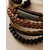 cheap Bracelets &amp; Bangles-4PCS Leather Bracelet Set Braided Birthday Statement Elegant Fashion Holiday Leather Bracelet Jewelry Brown For Anniversary Gift Date Birthday Festival