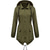 cheap Outdoor Jackets-Women&#039;s Hiking Raincoat Waterproof Hiking Jacket Rain Jacket Winter Outdoor Thermal Warm Waterproof Windproof Breathable Outerwear Coat Top Fishing Climbing Casual Black Navy Blue Dark Green Green