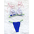 abordables Conjuntos de bikini-Mujer Bañadores Bikini 2 piezas Traje de baño Correa Color sólido Bleu Ciel Verde Trébol Negro Azul Real Rojo Inmersión Trajes de baño nuevo Neutral Sensual / Sujetador Acolchado