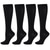 Недорогие Носки для велоспорта-Компрессионные носки Толстые короткие носки Спортивные носки Муж. Жен. Велоспорт Сохраняет тепло Быстровысыхающий Дышащий 4 пары Коричневый 4 пары Смешанный цвет (черный и белый кожно-серый) Серый 4
