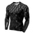 cheap Running Tops-21Grams Men&#039;s Compression Shirt Running Shirt Long Sleeve Top Athletic Winter Spandex Breathable Moisture Wicking Soft Fitness Gym Workout Running Sportswear Activewear Dark Grey Black