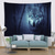 cheap Animal Tapestries-Wolf Wall Tapestry Art Decor Blanket Curtain Hanging Home Bedroom Living Room Decoration Polyester