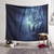 cheap Animal Tapestries-Wolf Wall Tapestry Art Decor Blanket Curtain Hanging Home Bedroom Living Room Decoration Polyester