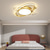 abordables Plafonniers et ventilateurs-plafonnier led lumière nordique luxe led rose lumières de chambre d&#039;enfants étoile lune chambre principale 2021 nouvelle simplicité moderne créative