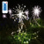 cheap Pathway Lights &amp; Lanterns-Solar Firework Lights Outdoor Garden 200LEDs Dandelion Fireworks Lamp Flash String Light for Garden Lawn Landscape Xmas Lights