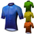 abordables Maillots Hombre-21Grams Hombre Maillot de Ciclismo Manga Corta Bicicleta Maillot Camiseta con 3 bolsillos traseros MTB Bicicleta Montaña Ciclismo Carretera Resistente a los rayos UV Transpirable Secado rápido