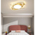 abordables Plafonniers et ventilateurs-plafonnier led lumière nordique luxe led rose lumières de chambre d&#039;enfants étoile lune chambre principale 2021 nouvelle simplicité moderne créative