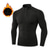 cheap Running Tops-Men&#039;s Long Sleeve Compression Shirt Running Shirt Half Zip Sweatshirt Top Athletic Winter Breathable Quick Dry Lightweight Fitness Gym Workout Running Jogging Training Sportswear Solid Colored Dark