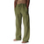 economico pantaloni di lino-lino da uomo pantaloni da yoga da donna gamba larga tasca posteriore pantaloni fondo assorbimento dell&#039;umidità leggero tinta unita verde chiaro verde militare grigio scuro yoga palestra allenamento