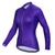 cheap Cycling Jerseys-21Grams® Women&#039;s Cycling Jersey Long Sleeve Mountain Bike MTB Road Bike Cycling Graphic Shirt White Black Purple Breathable Quick Dry Moisture Wicking Sports Clothing Apparel / Stretchy / Athleisure