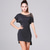 cheap Practice Dresses-Latin Dance Dress Hollow-out Pure Color Women's Performance Training Short Sleeve High Elastane