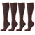 levne Cyklistické ponožky-Kompresní ponožky sady ponožek Sportovní ponožky Pánské Dámské Kolo / Cyklistika Zahřívací Rychleschnoucí Prodyšné 4 páry Hnědá 4 páry Smíšená barva (černá a bílá kůže šedá) Šedá 4 páry S / M L / XL