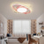 abordables Plafonniers et ventilateurs-plafonnier led lumière nordique luxe led rose lumières de chambre d&#039;enfants étoile lune chambre principale 2021 nouvelle simplicité moderne créative