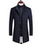 cheap Men&#039;s Trench Coat-Men&#039;s Winter Coat Wool Coat Overcoat Street Business Winter Woolen Thermal Warm Outerwear Clothing Apparel Casual Solid Color Pocket Stand Collar Single Breasted