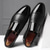 baratos Formal-sapatos sociais masculinos de couro envernizado preto com zíper lateral – design elegante e moderno para casamentos, festas e uso profissional