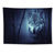 cheap Animal Tapestries-Wolf Wall Tapestry Art Decor Blanket Curtain Hanging Home Bedroom Living Room Decoration Polyester