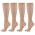 Недорогие Носки для велоспорта-Компрессионные носки Толстые короткие носки Спортивные носки Муж. Жен. Велоспорт Сохраняет тепло Быстровысыхающий Дышащий 4 пары Коричневый 4 пары Смешанный цвет (черный и белый кожно-серый) Серый 4