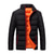 cheap Softshell, Fleece &amp; Hiking Jackets-Men&#039;s Padded Jacket Quilted Puffer Jacket Winter Cotton Down Jacket Warm Trench Coat Outerwear Top Windbreaker Outdoor Windproof Lightweight Breathable Skiing Fishing Climbing Orange White Black