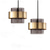 voordelige Eilandlichten-18 cm led hanglamp enkel design metaal moderne stijl cilinder geverfde afwerkingen modern noordse stijl 220-240v