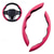 cheap Steering Wheel Covers-Steering Wheel Covers Carbon Fiber Pattern Steering Wheel Cover for Women&amp;Man,Safe and Non Slip Car Accessory Blue / Blushing Pink / Black For Universal All Years