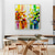 voordelige Abstracte schilderijen-handgemaakte olieverf canvas kunst aan de muur decoratie Paletmes schilderij kleur fantasie voor home decor gerold frameloze niet-uitgerekt schilderij