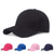 ieftine Pălării Bărbați-Bărbați Șapcă de baseball Negru Alb Bumbac Culoare pură Zilnic Stilat Stradă Zilnice Bloc Culoare Portabil