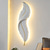 cheap Indoor Wall Lights-Lightinthebox 1-Light 65cm LED Wall Lights Feather Shape Design Wall Lights Modern Light Luxury Style Bedroom Dining Room Resin Wall Light 110-120V 220-240V