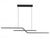 economico Design della linea-105 cm design singolo lampada a sospensione in lega di alluminio stile moderno eleganti finiture verniciate led moderno 220-240v