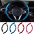 cheap Steering Wheel Covers-Steering Wheel Covers Carbon Fiber Pattern Steering Wheel Cover for Women&amp;Man,Safe and Non Slip Car Accessory Blue / Blushing Pink / Black For Universal All Years