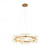 cheap Pendant Lights-40/60 cm Circle Design Pendant Light Metal Modern Style Stylish Floral Style Electroplated Painted Finishes LED Nordic Style 220-240V