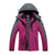 cheap Softshell, Fleece &amp; Hiking Jackets-Women&#039;s Hiking Jacket Ski Jacket Fleece Winter Outdoor Thermal Warm Windproof Fleece Lining Breathable Jacket Hoodie Skiing Camping / Hiking Hunting Light Purple Blue Purple Red Rose Red