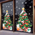 cheap Christmas Decorations-Double Side Christmas Decoration Christmas Stickers Shopping Mall Glass Window Decoration Stickers Christma Tree Electrostatic Sticker Happy New Year