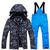 cheap Ski Wear-ARCTIC QUEEN Boys Girls&#039; Ski Jacket with Bib Pants Ski Suit Outdoor Winter Thermal Warm Waterproof Windproof Breathable Detachable Hood Snow Suit Clothing Suit for Skiing Snowboarding Winter Sports