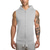 billiga T-shirts för jogging-gym hoodie herr bodybuilding stringer tank top muskelärmad tröja (xl, svart)