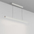cheap Pendant Lights-80/100 cm Line Design Pendant Light Dining room Office chandelier Aluminum Painted Finishes Modern 110-240 V