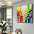voordelige Abstracte schilderijen-handgemaakte olieverf canvas kunst aan de muur decoratie Paletmes schilderij kleur fantasie voor home decor gerold frameloze niet-uitgerekt schilderij
