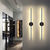 ieftine Aplici de Interior-Aplique de interior cu led, 1 lumină, aplice de perete în stil nordic, simplu, modern, sufragerie, magazine / cafenele, acrilic, 110-120v 220-240v