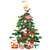 cheap Christmas Decorations-Double Side Christmas Decoration Christmas Stickers Shopping Mall Glass Window Decoration Stickers Christma Tree Electrostatic Sticker Happy New Year