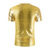 billige Casual T-shirts til mænd-Herre T-shirt Ensfarvet V-hals Afslappet Daglig Kortærmet Toppe Letvægt Mode Stor og høj Guld / Sommer
