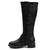 abordables Bottes à la mode-bottes d'équitation marron pour femmes jusqu'aux genoux avec détail de boucle et fermeture à glissière - bottes élégantes en similicuir pour une tenue décontractée et extérieure